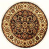 Jaipur Black Round Hand Knotted 310 X 310 Area Rug 250-28360 Thumb 0
