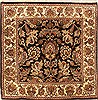 Jaipur Black Square Hand Knotted 30 X 30 Area Rug 250-28361 Thumb 0