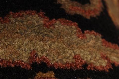 Jaipur Black Hand Knotted 20 X 30 Area Rug 250-28362 Image 7