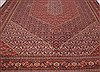 Tabriz Red Hand Knotted 94 X 1210  Area Rug 400-28363 Thumb 8