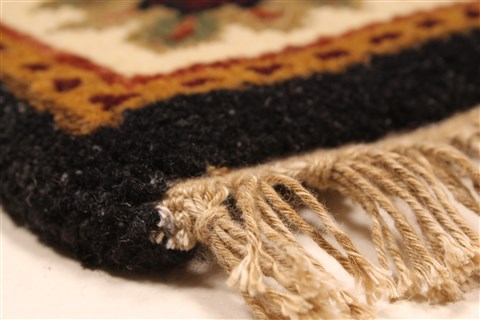 Jaipur Black Hand Knotted 20 X 30 Area Rug 250-28364 Image 8