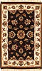 Jaipur Black Hand Knotted 20 X 30 Area Rug 250-28364 Thumb 0