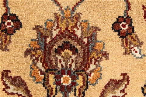 Jaipur Beige Hand Knotted 20 X 30 Area Rug 250-28368 Image 7