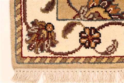 Jaipur Beige Hand Knotted 20 X 30 Area Rug 250-28368 Image 9