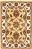 Jaipur Beige Hand Knotted 20 X 30  Area Rug 250-28368 Thumb 0