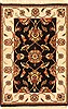Jaipur Black Hand Knotted 20 X 30  Area Rug 250-28374 Thumb 0