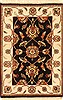 Jaipur Black Hand Knotted 20 X 30  Area Rug 250-28374 Thumb 0