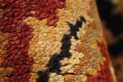 Jaipur Black Round Hand Knotted 30 X 30 Area Rug 250-28375 Image 6