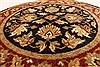 Jaipur Black Round Hand Knotted 30 X 30 Area Rug 250-28375 Thumb 4