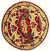 Jaipur Red Round Hand Knotted 30 X 30  Area Rug 250-28376 Thumb 0