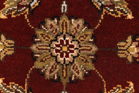 Jaipur Red Hand Knotted 20 X 30 Area Rug 250-28378 Image 2