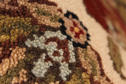 Jaipur Red Hand Knotted 20 X 30 Area Rug 250-28378 Image 6
