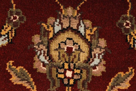 Jaipur Red Hand Knotted 20 X 30 Area Rug 250-28378 Image 8