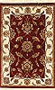 Jaipur Red Hand Knotted 20 X 30 Area Rug 250-28378 Thumb 0