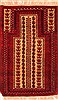 Baluch Red Hand Knotted 30 X 50  Area Rug 100-28381 Thumb 0