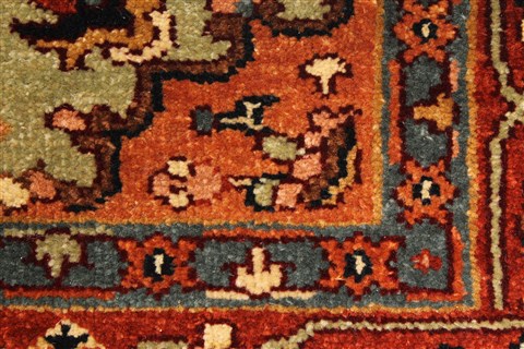 Serapi Beige Hand Knotted 40 X 60 Area Rug 250-28382 Image 9