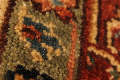 Serapi Brown Hand Knotted 411 X 511 Area Rug 250-28384 Image 10
