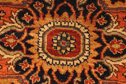 Serapi Brown Hand Knotted 411 X 511 Area Rug 250-28384 Image 2