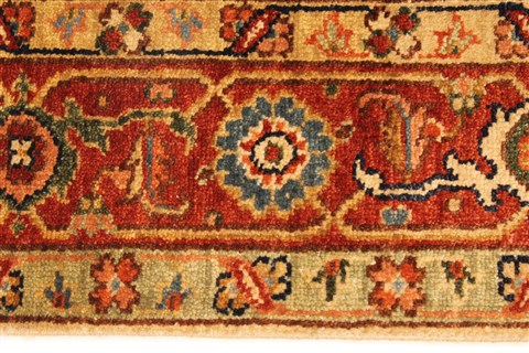 Serapi Brown Hand Knotted 411 X 511 Area Rug 250-28384 Image 3