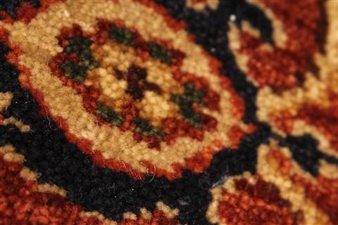 Serapi Brown Hand Knotted 411 X 511 Area Rug 250-28384 Image 9