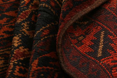 Baluch Red Hand Knotted 30 X 47 Area Rug 253-28385 Image 2