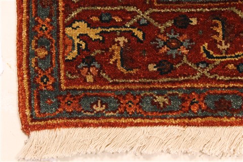 Serapi Beige Hand Knotted 40 X 511 Area Rug 250-28386 Image 11