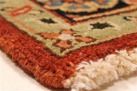Serapi Orange Hand Knotted 40 X 61 Area Rug 250-28389 Image 12