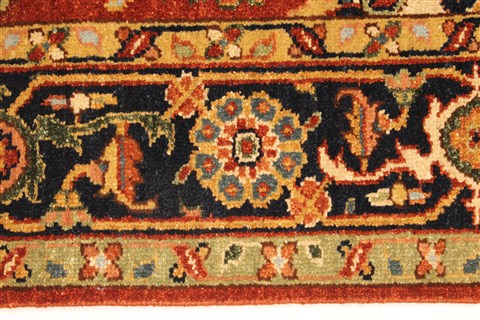 Serapi Orange Hand Knotted 40 X 61 Area Rug 250-28389 Image 3