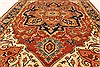 Serapi Orange Hand Knotted 40 X 61 Area Rug 250-28389 Thumb 4