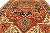 Serapi Orange Hand Knotted 40 X 61  Area Rug 250-28389 Thumb 4