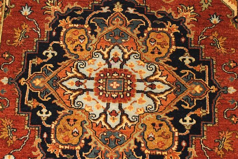 Jaipur Brown Hand Knotted 311 X 60  Area Rug 250-28392 Image 11
