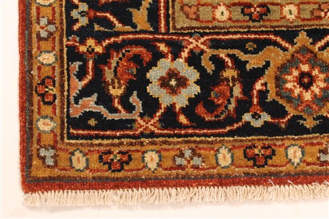 Jaipur Brown Hand Knotted 311 X 60  Area Rug 250-28392 Image 1