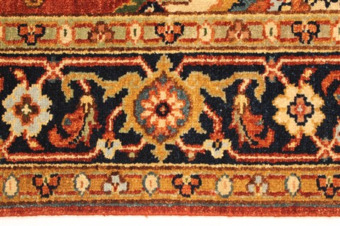 Jaipur Brown Hand Knotted 311 X 60  Area Rug 250-28392 Image 3