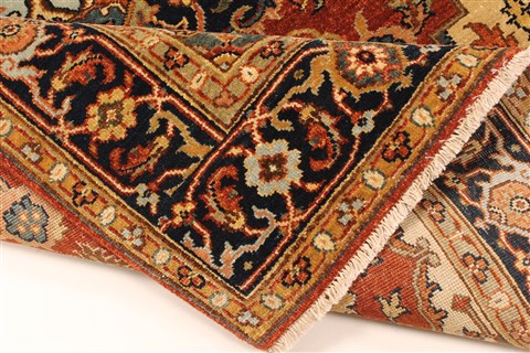 Jaipur Brown Hand Knotted 311 X 60  Area Rug 250-28392 Image 6