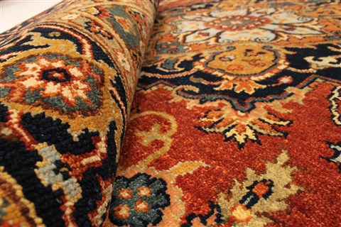 Jaipur Brown Hand Knotted 311 X 60  Area Rug 250-28392 Image 7