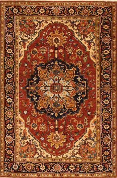 Jaipur Brown Hand Knotted 311 X 60  Area Rug 250-28392 Image 0