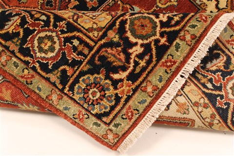 Serapi Brown Hand Knotted 311 X 511 Area Rug 250-28394 Image 5