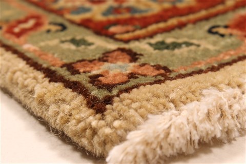 Serapi Beige Hand Knotted 311 X 62 Area Rug 250-28395 Image 11