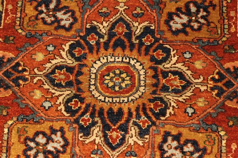Serapi Beige Hand Knotted 311 X 62 Area Rug 250-28395 Image 2