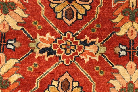 Serapi Beige Hand Knotted 310 X 60 Area Rug 250-28397 Image 7