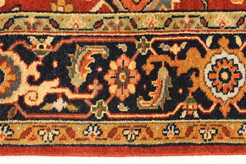 Serapi Beige Hand Knotted 310 X 60 Area Rug 250-28397 Image 8