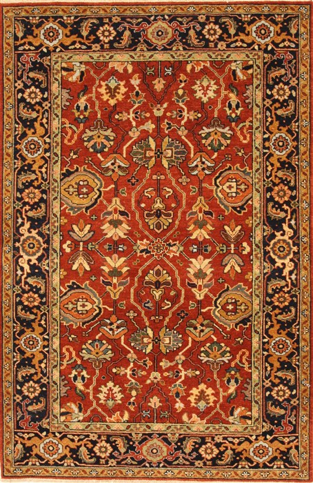 Serapi Beige Hand Knotted 310 X 60 Area Rug 250-28397 Image 0
