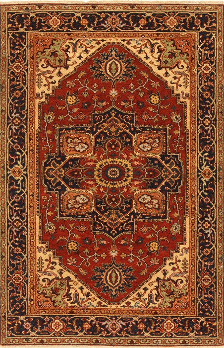 Serapi Brown Hand Knotted 311 X 511  Area Rug 250-28401 Image 0