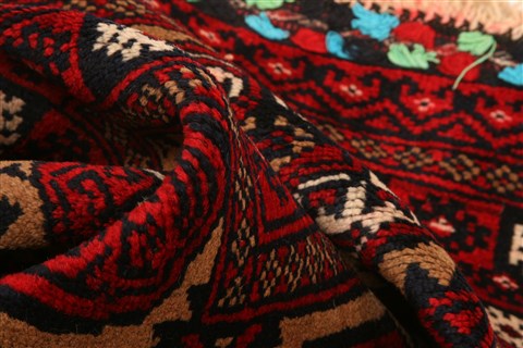 Baluch Beige Hand Knotted 30 X 50 Area Rug 100-28402 Image 1