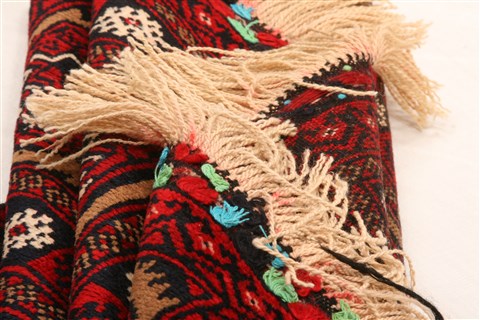 Baluch Beige Hand Knotted 30 X 50 Area Rug 100-28402 Image 2
