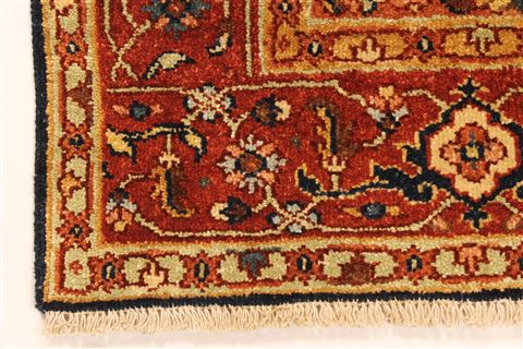 Serapi Blue Hand Knotted 311 X 510 Area Rug 250-28403 Image 1
