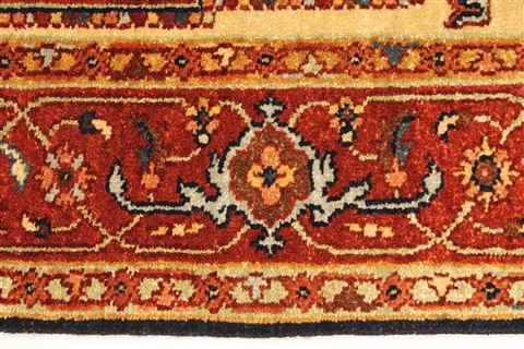 Serapi Blue Hand Knotted 311 X 510 Area Rug 250-28403 Image 3