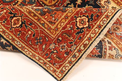 Serapi Blue Hand Knotted 311 X 510 Area Rug 250-28403 Image 6