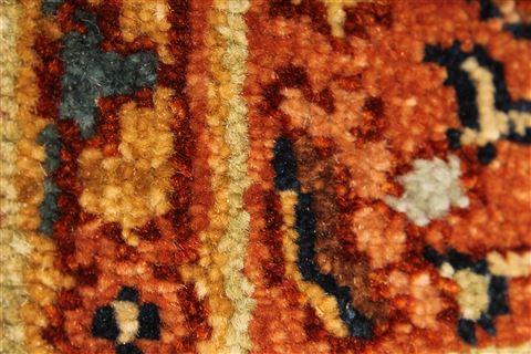 Serapi Blue Hand Knotted 311 X 510 Area Rug 250-28403 Image 9