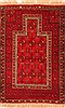 Baluch Red Hand Knotted 30 X 46  Area Rug 253-28404 Thumb 0